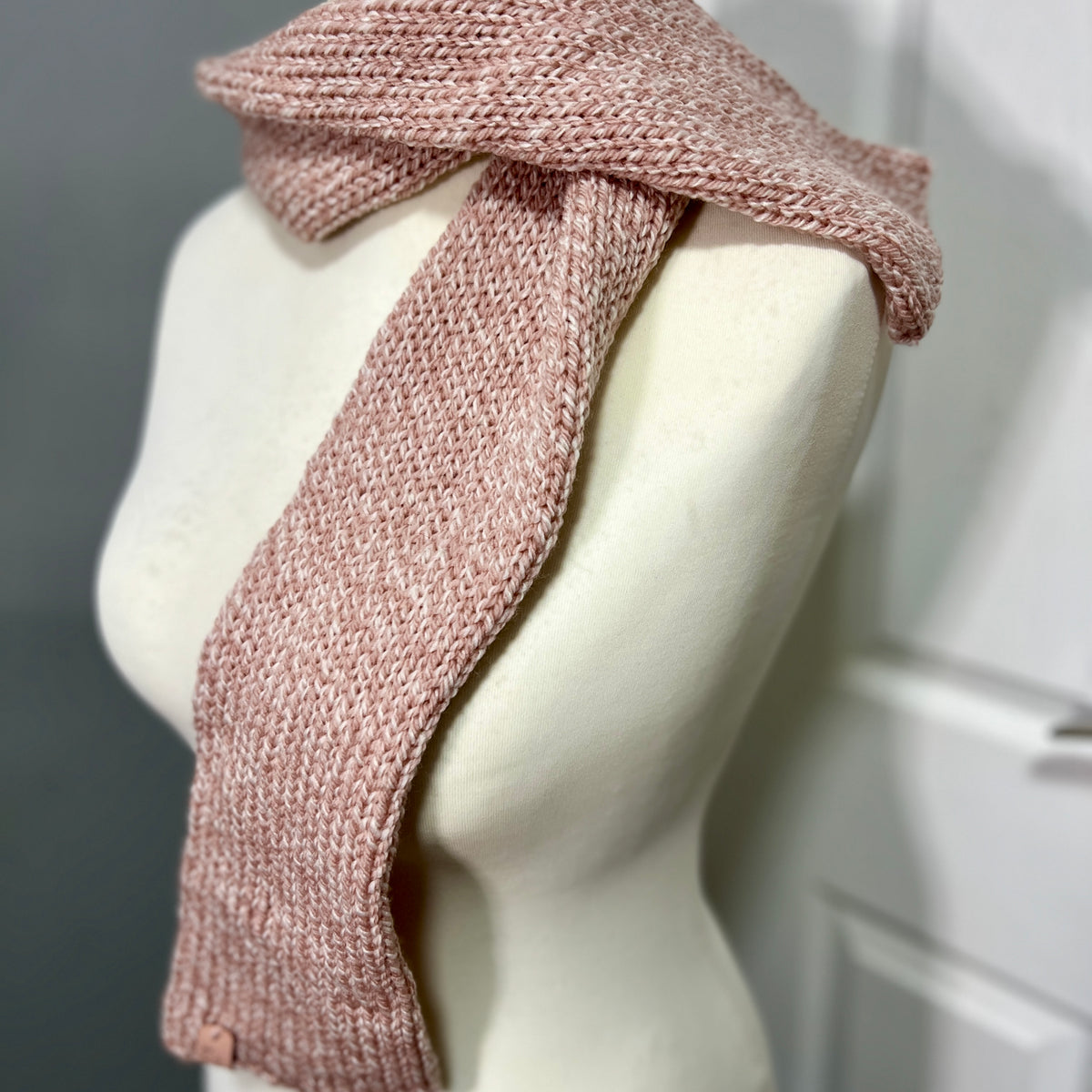 Pink Hat & Scarf Set