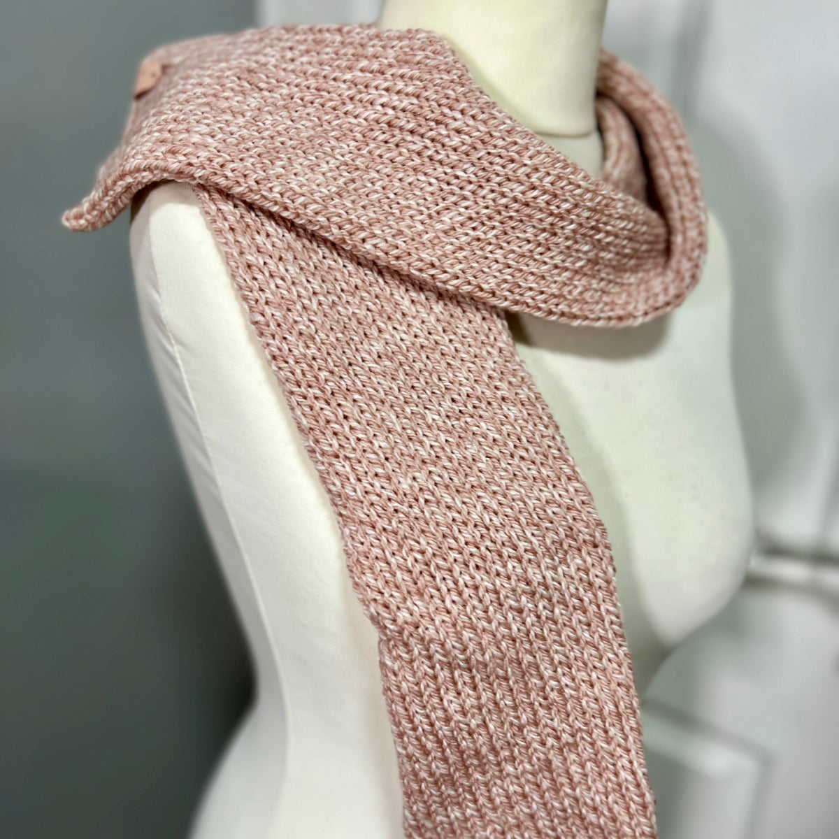 Pink Hat & Scarf Set