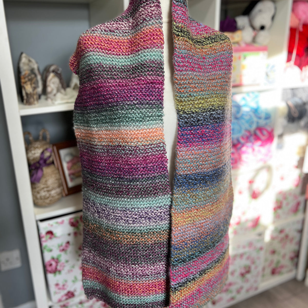 Super Soft Wide Knitted Scarf