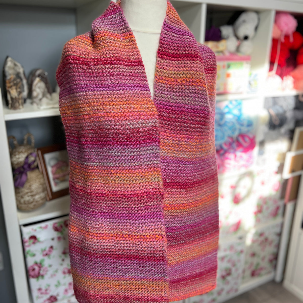 Super Soft Wide Knitted Scarf